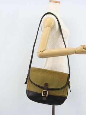 LOUIS VUITTON Monogram Mini Belanger Shoulder Bag TST Khaki M92673 Auth th6595